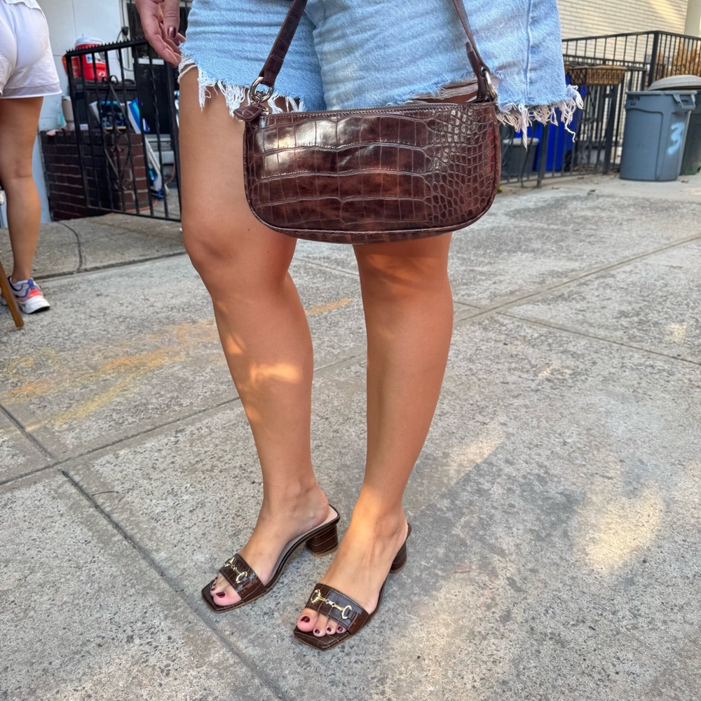 Brown Faux Leather Urban Outfitters Purse